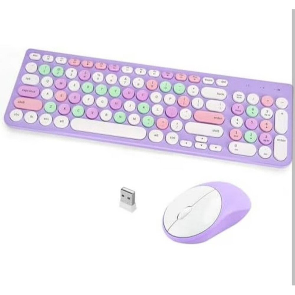 2.4G Wireless Connection Plug and Play Wireless Keyboard and Mouse Combo